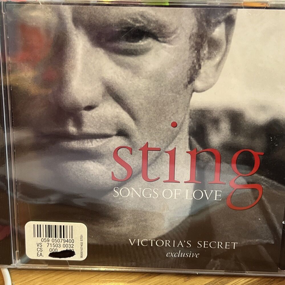 Sting - Songs Of Love ( CD, 2003) Victoria's Secret Rock Exclusive New Sealed